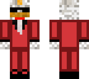chicken in a suit