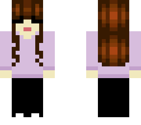 choclate hair girl