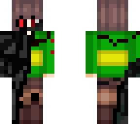 glitchtale chara (use out layer to activate hate mode)