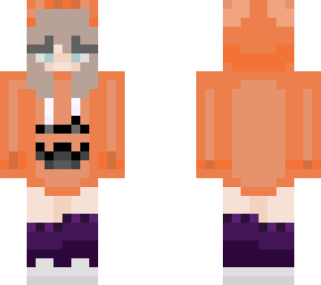 halloween pumpkin girl edit