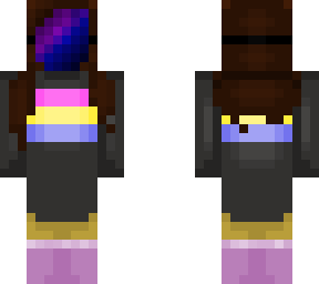 me as a minecraft skin