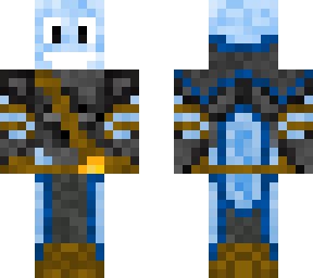 medieval knight light blue v6