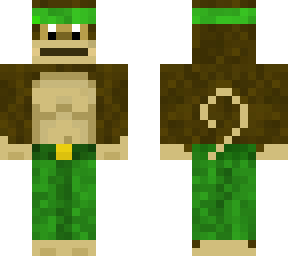 monkey with green pants and headband