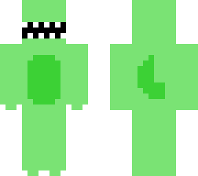 pastel green dinosaur
