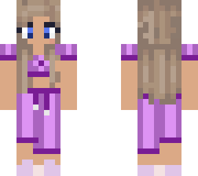 purple pajamas... or is it violet?