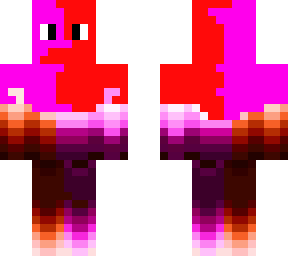 red and pink slime
