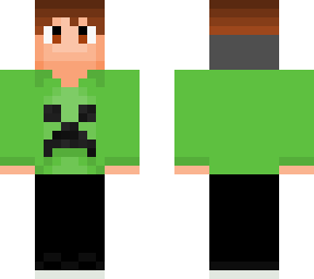 skin minecarft de creeper