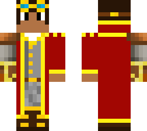 steampunk king with a robotic arm
