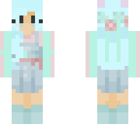 teal girl