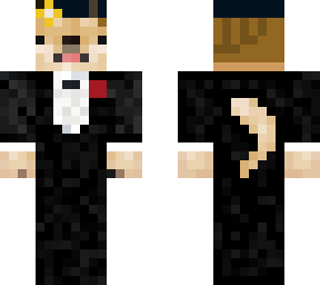 tuxedo doge woman*
