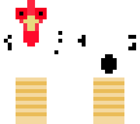 white chicken