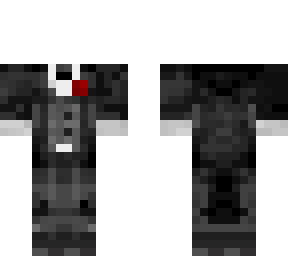 black suit (outer layer)
