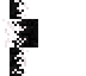 black white