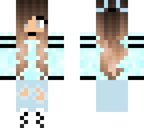 blue girl