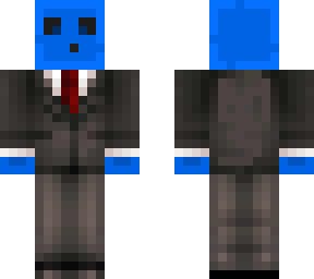 blue slime tuxedo