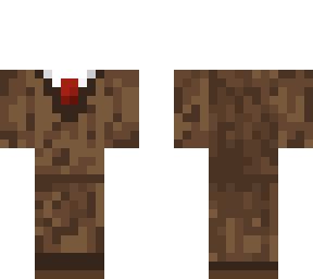 brown suit (outer layer)