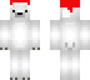christmas polar bear
