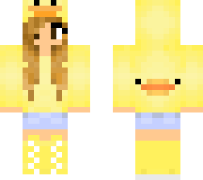 duck girl recolor