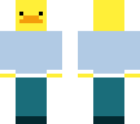 duck with normal cloths