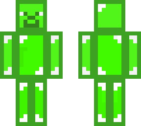 emerald man (from block man series)