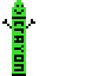 green crayon