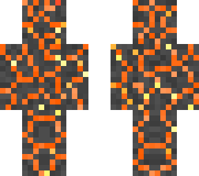 magma in the cracks