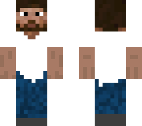 man in white