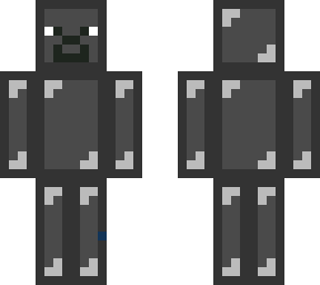 netherite man (from block man series)