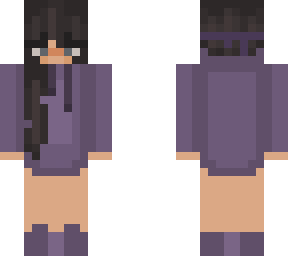 purple outfit (me)