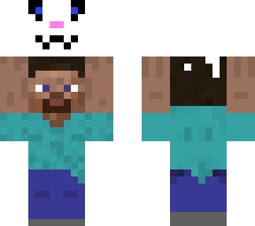steve con la cabeza de pitet