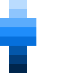 blue ombre