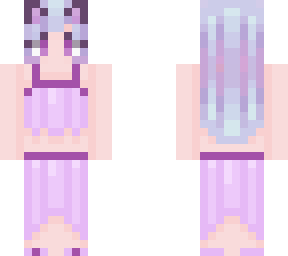 cat girl in a swim suit