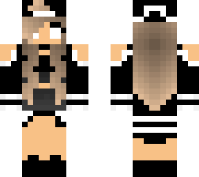 cool black and white pvp girl