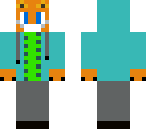 covid fox with sweater