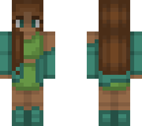 cyan and green