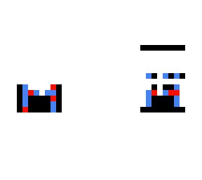 dead blue crewmate(3d)