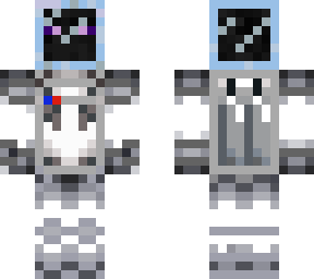enderman in spacesuit.
