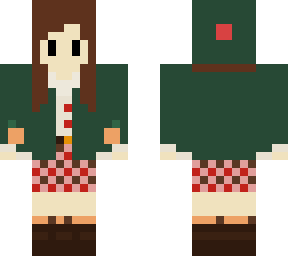 fall outfit inspired by an animal crossing outfit i saw on twitter