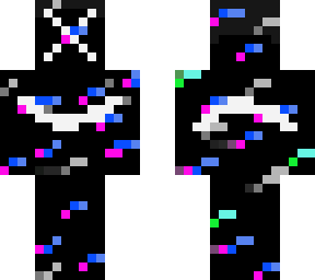 glitched aesthetic evil smile two faced