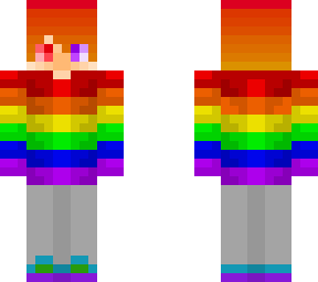 human rainbow steve