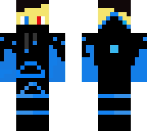 kid mage of blue fire