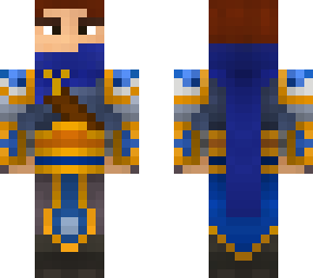 my first skin ever on minecraft