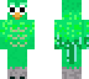parrot with clout goggles