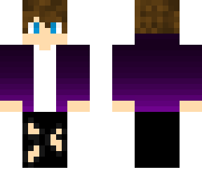 purple gamer boy