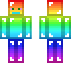 rainbow diamond person