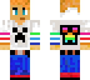 rainbow hoddie boy v.2