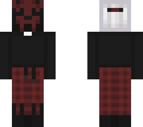 red and black