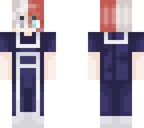 shoto todoroki/shoto and icey hot gym uniform