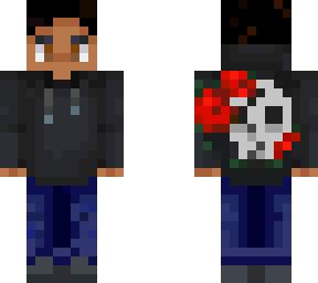 skull rose