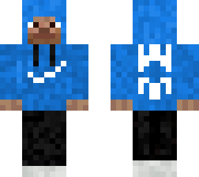 steve blue nike hoodie (check description)